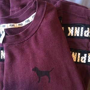 Victoria’s Secret Pink oversized crew neck